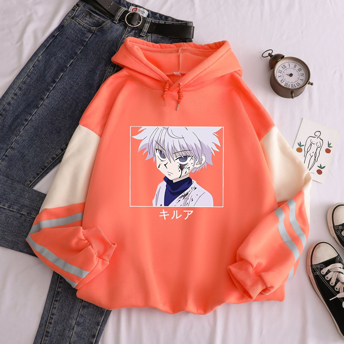 Killua Sad Japanese Style Hoodie