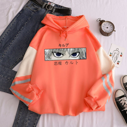 Killua Devil Eye Japanese Style Hoodie